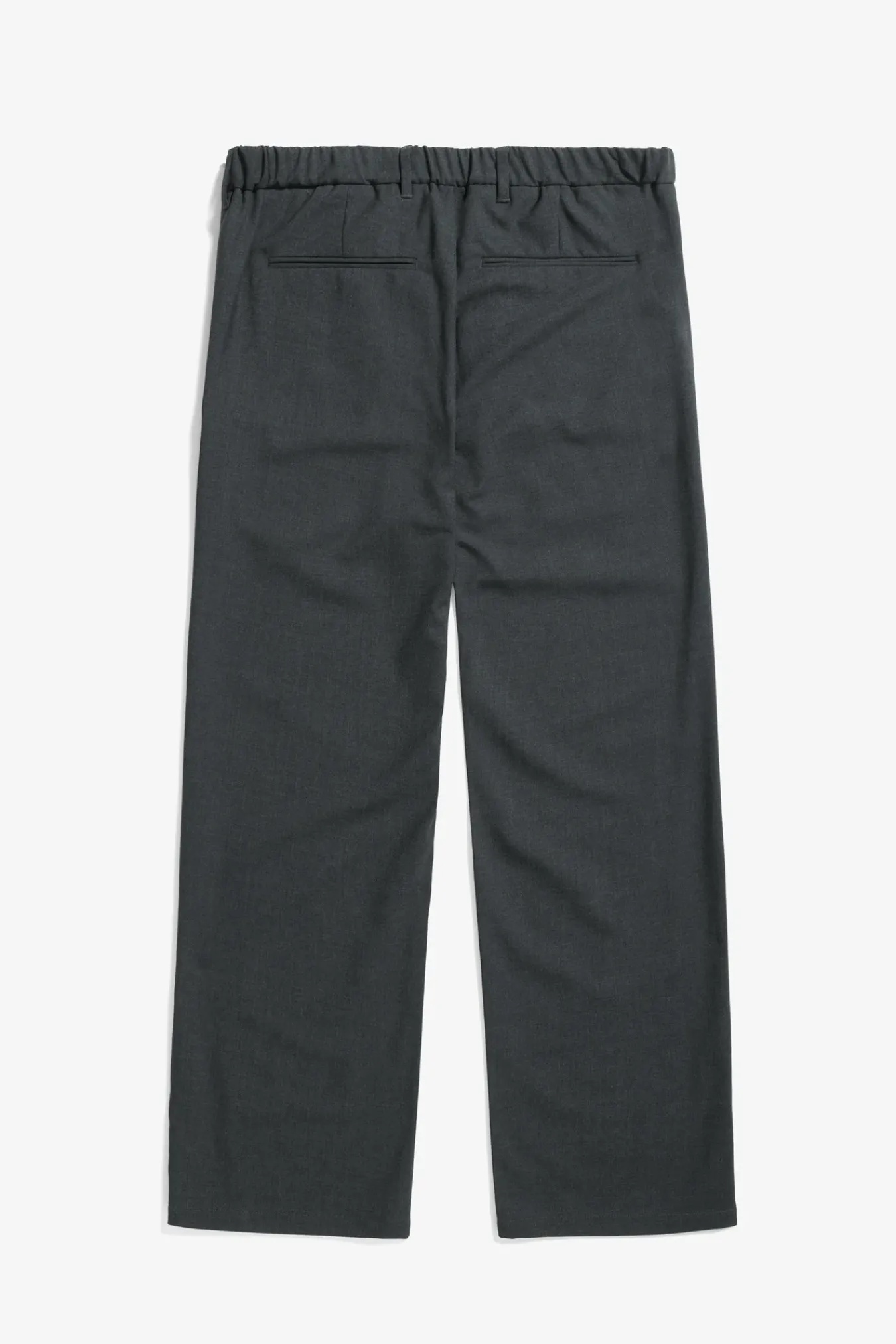 TROUSERS^Norse Projects Aaren Cordura Tech Wool Trouser Charcoal Melange