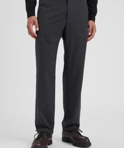 TROUSERS^Norse Projects Aaren Cordura Tech Wool Trouser Charcoal Melange