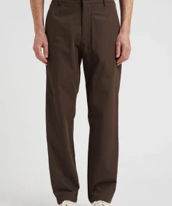 TROUSERS^Norse Projects Aaren Travel Light Espresso