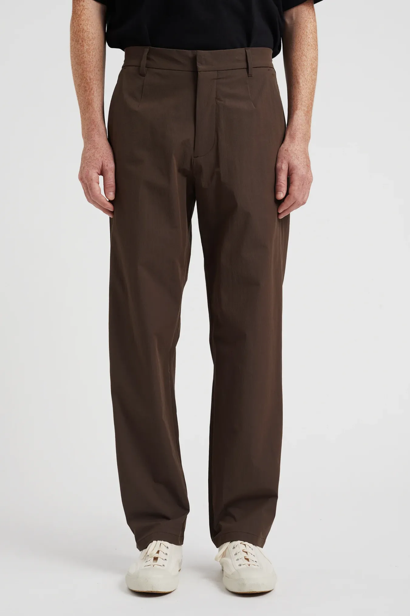 TROUSERS^Norse Projects Aaren Travel Light Espresso