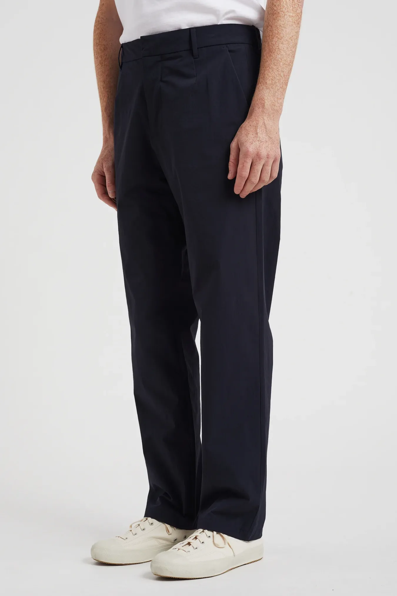 TROUSERS^Norse Projects Aaren Travel Light Dark Navy