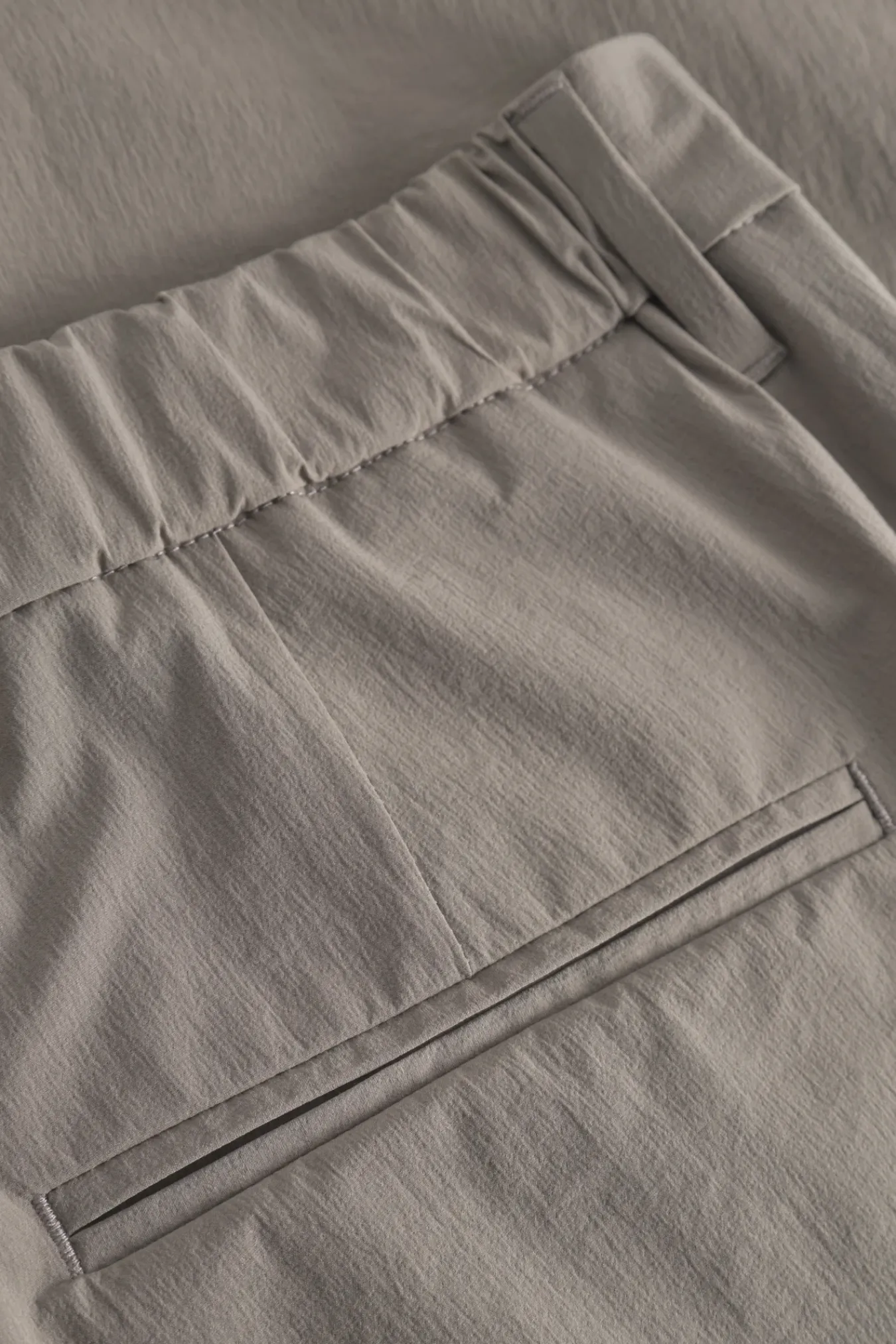 TROUSERS^Norse Projects Aaren Travel Light Concrete Grey