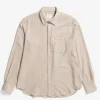 SHIRTING^Norse Projects Algot Relaxed Wool Shirt Ecru