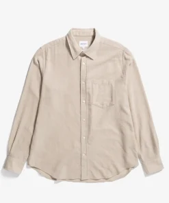 SHIRTING^Norse Projects Algot Relaxed Wool Shirt Ecru