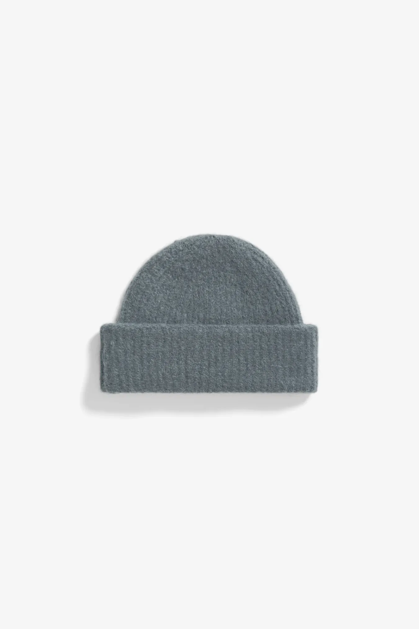 BEANIES^Norse Projects Alpaca Wool Short Beanie Mouse Grey