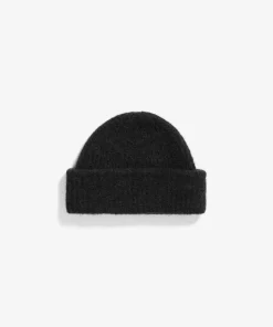 BEANIES^Norse Projects Alpaca Wool Short Beanie Black