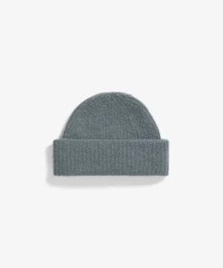 BEANIES^Norse Projects Alpaca Wool Short Beanie Mouse Grey