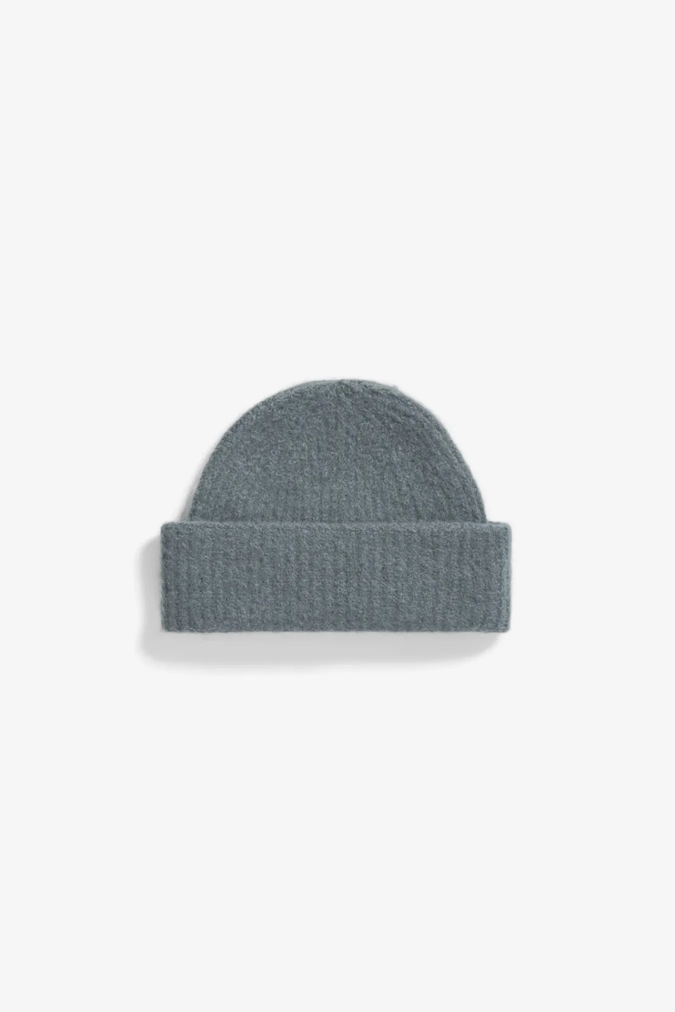 BEANIES^Norse Projects Alpaca Wool Short Beanie Mouse Grey