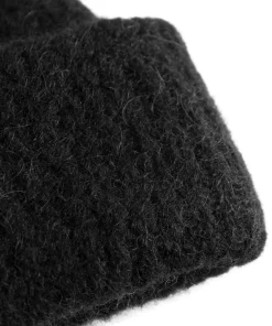 BEANIES^Norse Projects Alpaca Wool Short Beanie Black
