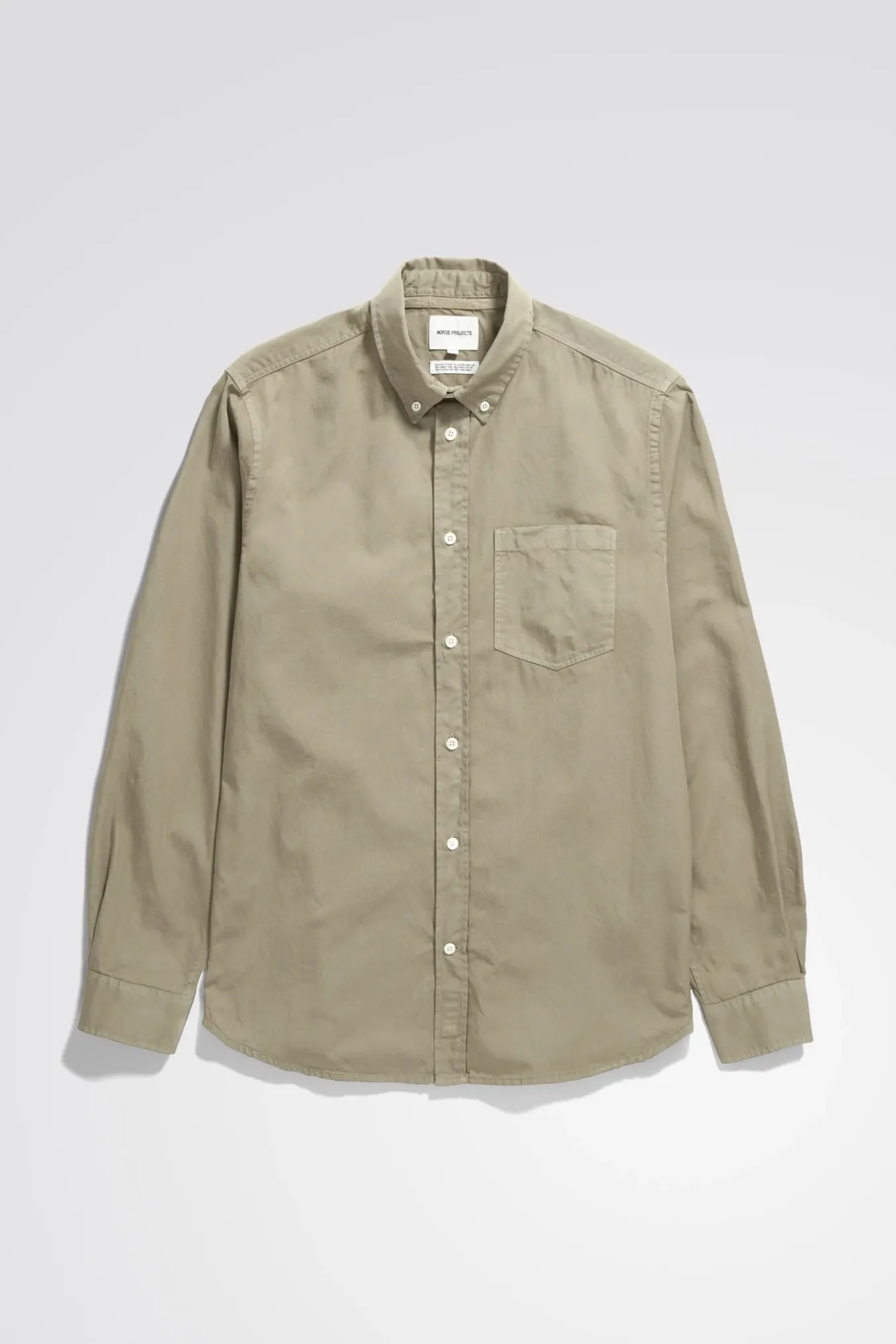 SHIRTING^Norse Projects Anton Light Twill Shirt Clay