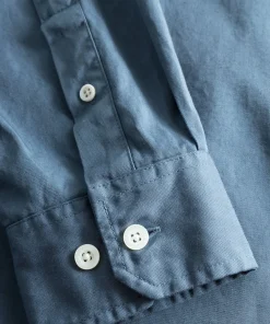 SHIRTING^Norse Projects Anton Light Twill Shirt Steel Blue