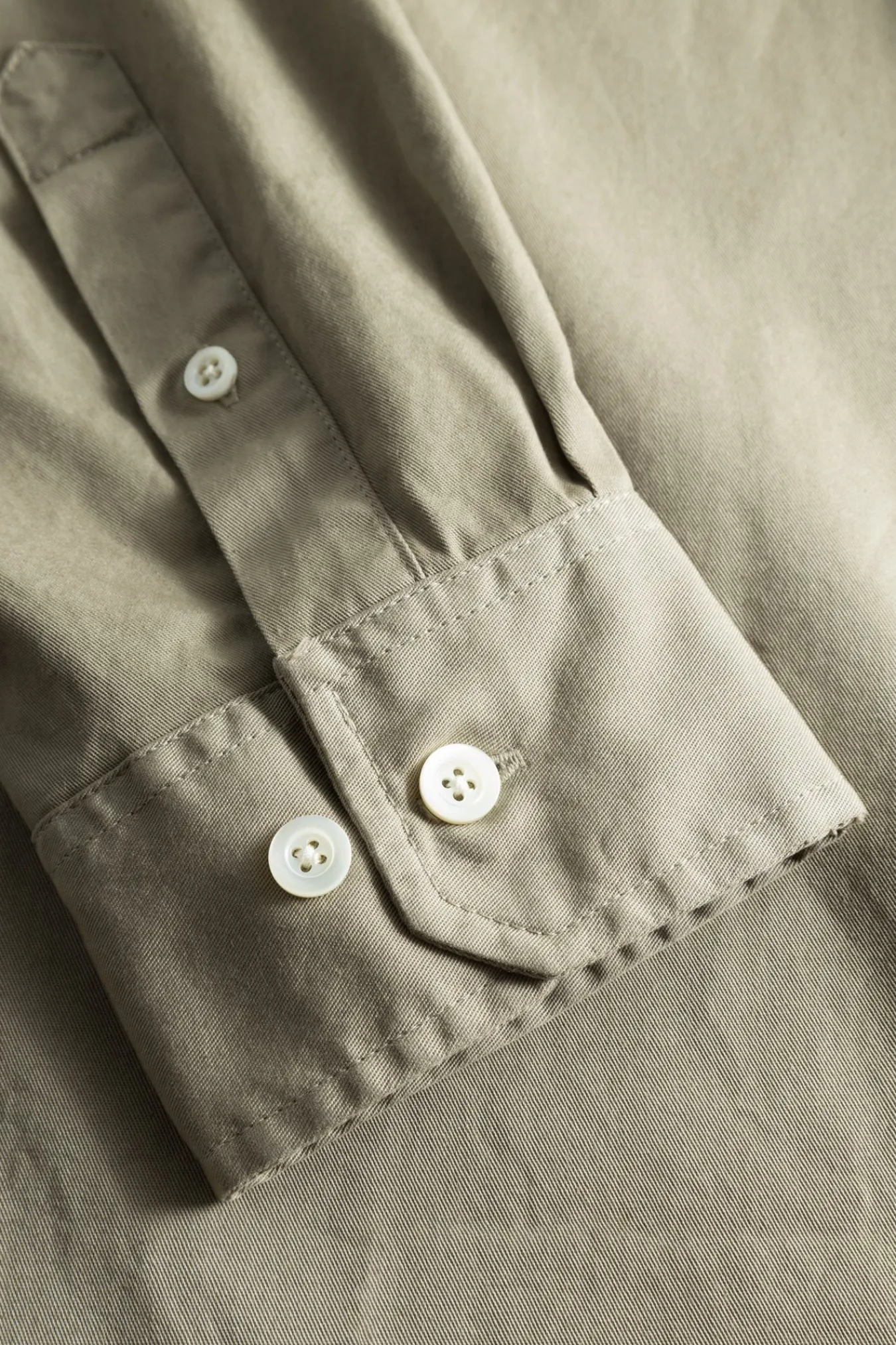 SHIRTING^Norse Projects Anton Light Twill Shirt Clay