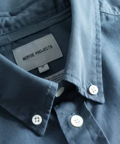 SHIRTING^Norse Projects Anton Light Twill Shirt Steel Blue