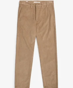 TROUSERS^Norse Projects Aros Regular Wide Wale Corduroy Chino Utility Khaki