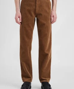 TROUSERS^Norse Projects Aros Regular Wide Wale Corduroy Chino Utility Khaki