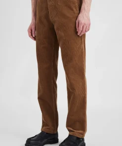 TROUSERS^Norse Projects Aros Regular Wide Wale Corduroy Chino Utility Khaki