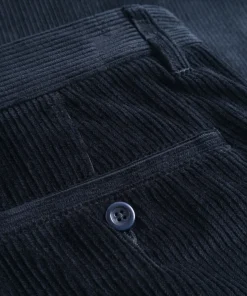 TROUSERS^Norse Projects Aros Regular Wide Wale Corduroy Chino Dark Navy