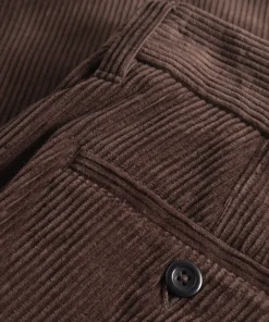 TROUSERS^Norse Projects Aros Regular Wide Wale Corduroy Chino Espresso