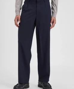 TROUSERS^Norse Projects Benn Cordura Tech Wool Trouser Dark Navy