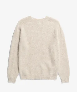 KNITWEAR^Norse Projects Birnir Brushed Lambswool Oatmeal