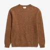 KNITWEAR^Norse Projects Birnir Brushed Lambswool Burnt Orange
