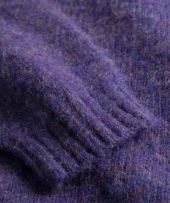 KNITWEAR^Norse Projects Birnir Brushed Lambswool Purple