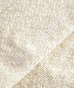 ACCESSORIES^Norse Projects Bjarki Cashmere Wool Blend Rib Sock Ecru
