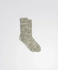ACCESSORIES^Norse Projects Bjarki Cotton Twist Sock Sediment Green