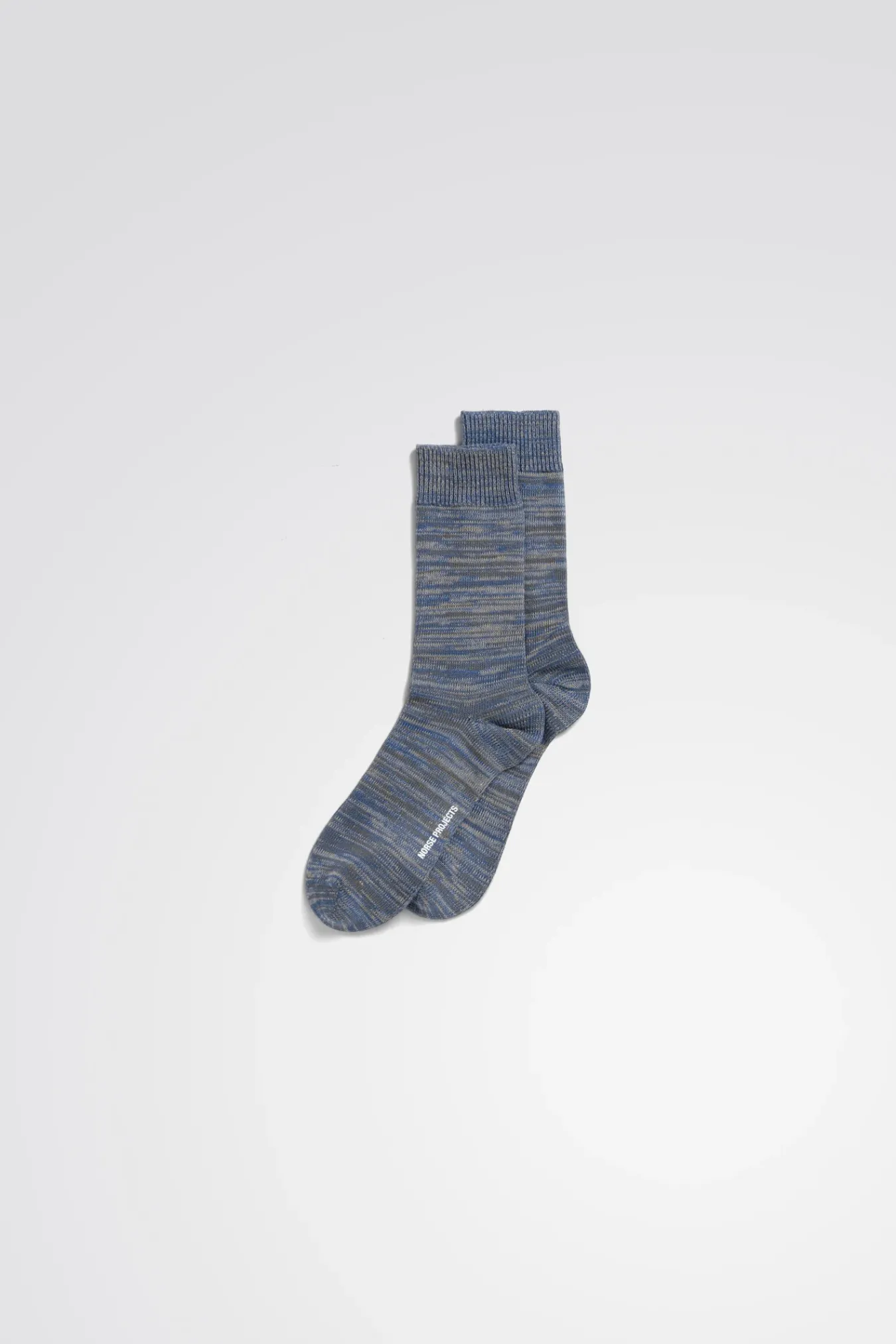 ACCESSORIES^Norse Projects Bjarki Cotton Twist Sock Fog Blue
