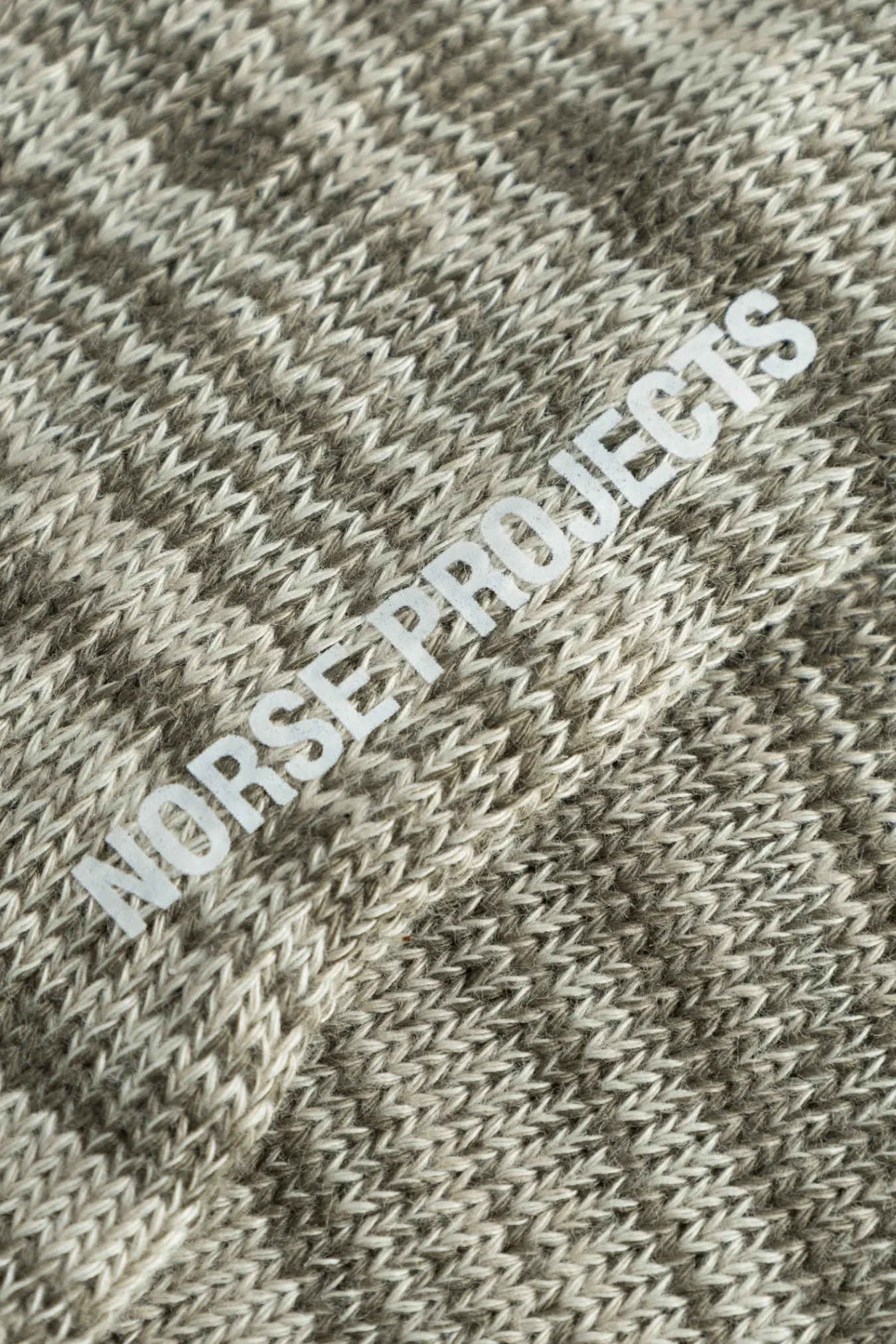 ACCESSORIES^Norse Projects Bjarki Cotton Twist Sock Sediment Green