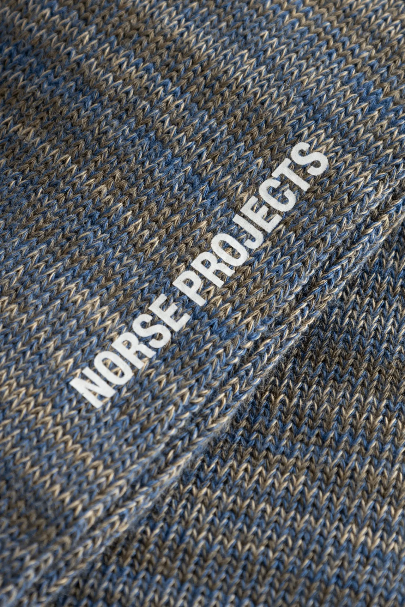 ACCESSORIES^Norse Projects Bjarki Cotton Twist Sock Fog Blue