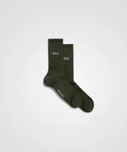 ACCESSORIES^Norse Projects Bjarki Logo Forest Green