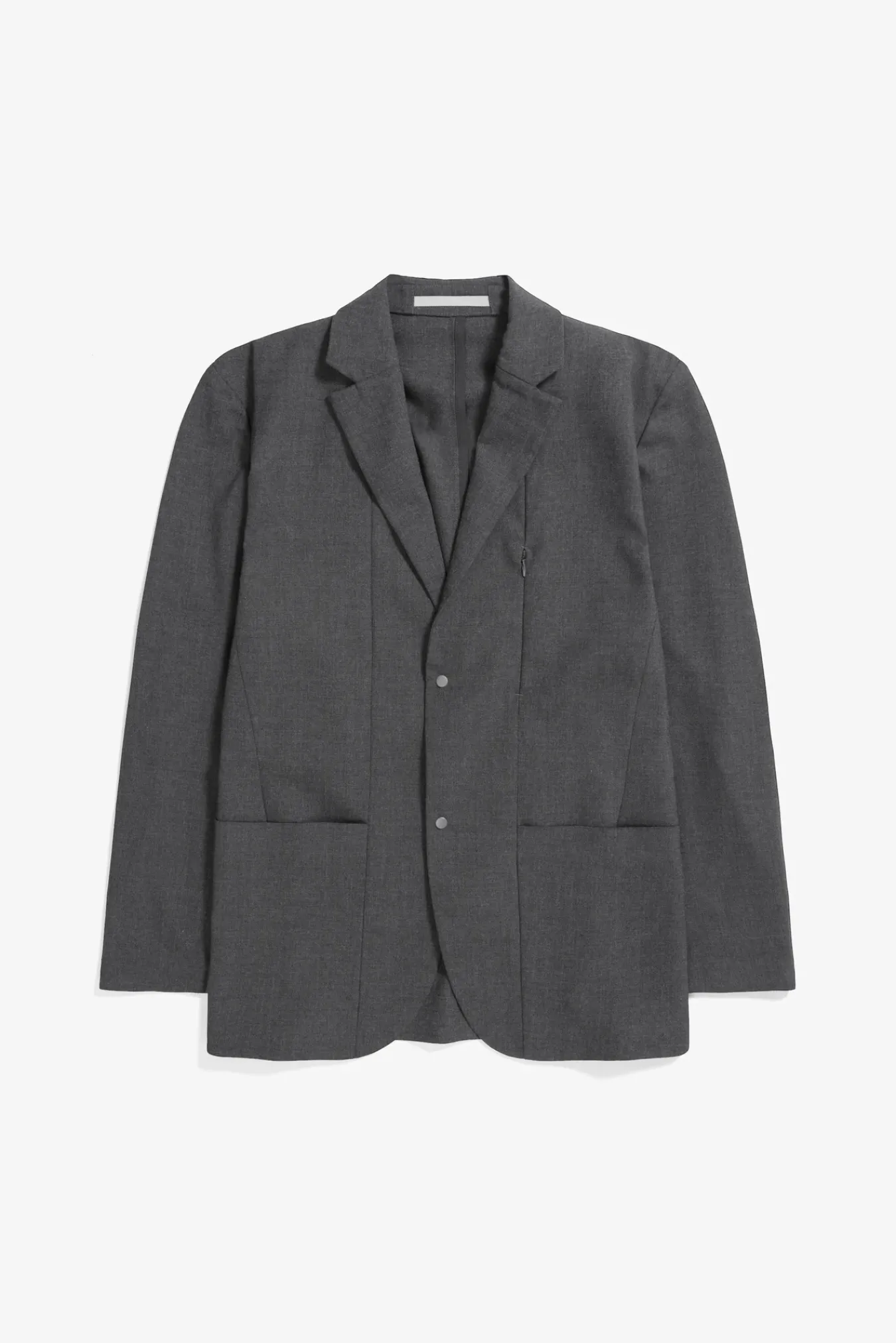 OVERSHIRTS | OUTERWEAR^Norse Projects Emil Cordura Tech Wool Blazer Charcoal Melange