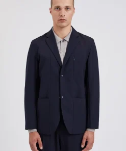 OVERSHIRTS | OUTERWEAR^Norse Projects Emil Cordura Tech Wool Blazer Dark Navy