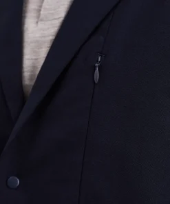OVERSHIRTS | OUTERWEAR^Norse Projects Emil Cordura Tech Wool Blazer Dark Navy