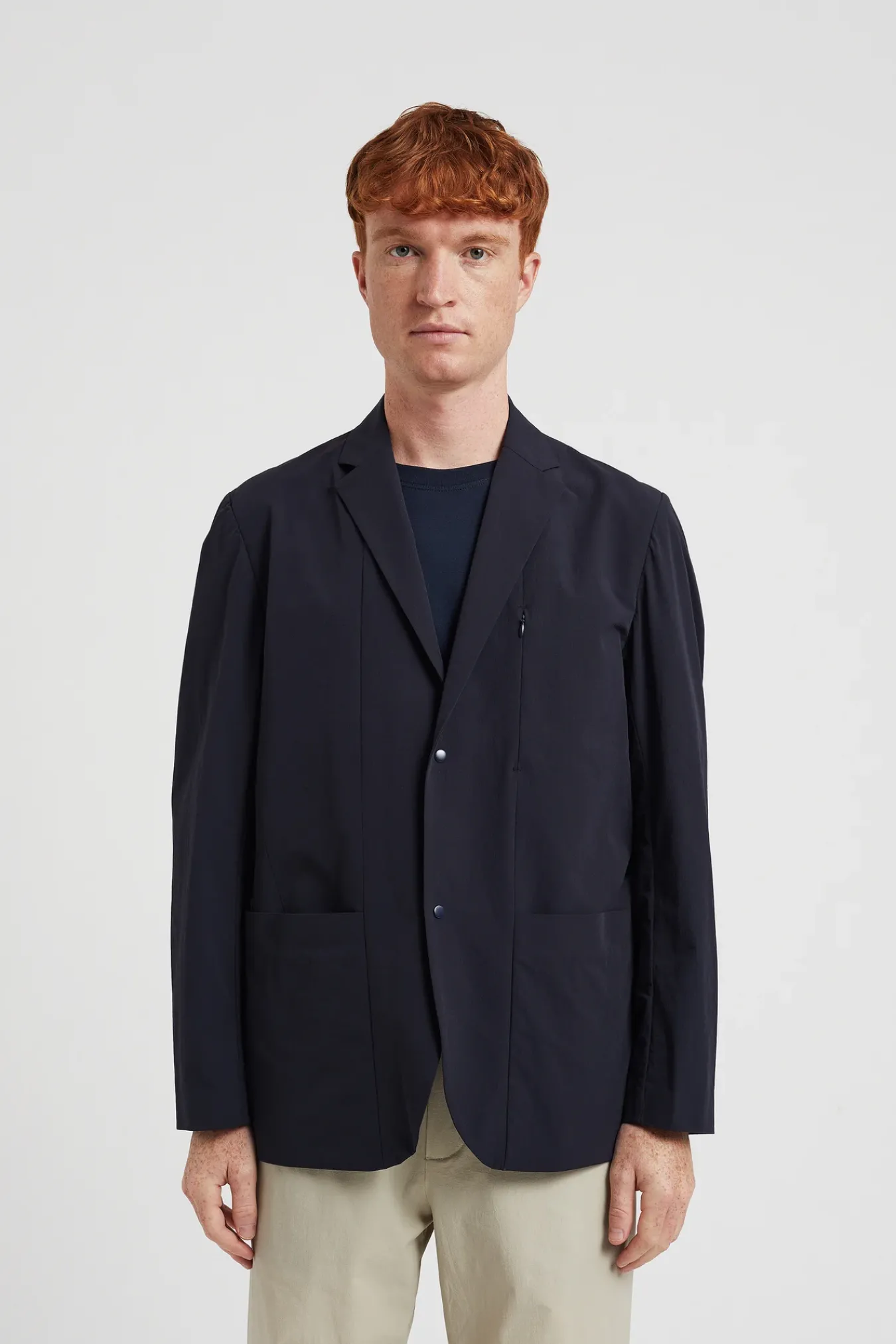 OVERSHIRTS^Norse Projects Emil Travel Light Dark Navy