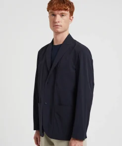 OVERSHIRTS^Norse Projects Emil Travel Light Dark Navy