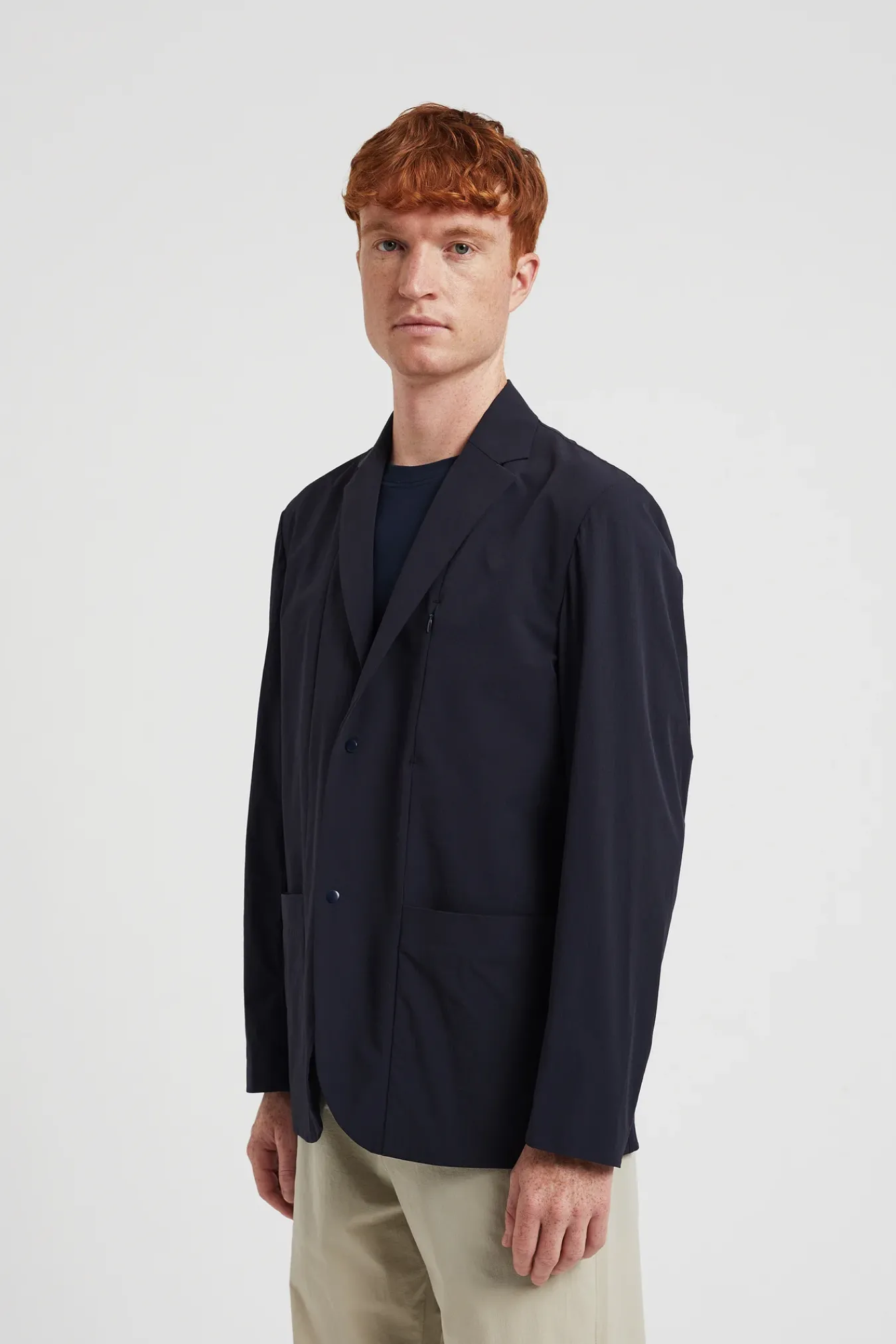 OVERSHIRTS^Norse Projects Emil Travel Light Dark Navy