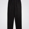 TROUSERS^Norse Projects Ezra Cotton Wool Trouser Black