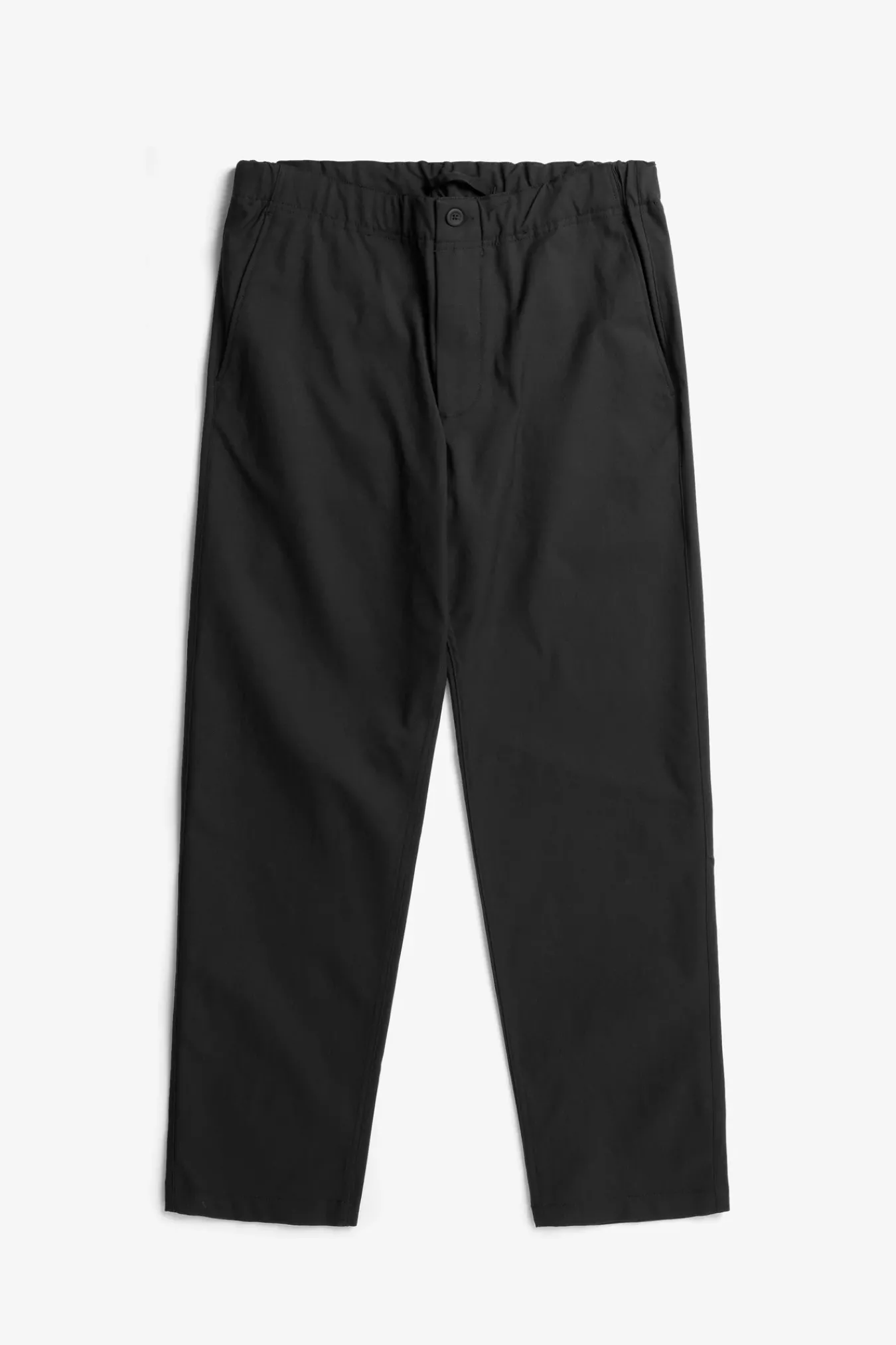 TROUSERS^Norse Projects Ezra Relaxed Solotex Twill Trouser Black