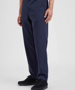TROUSERS^Norse Projects Ezra Relaxed Solotex Twill Trouser Dark Navy