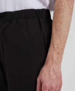 TROUSERS^Norse Projects Ezra Relaxed Solotex Twill Trouser Black