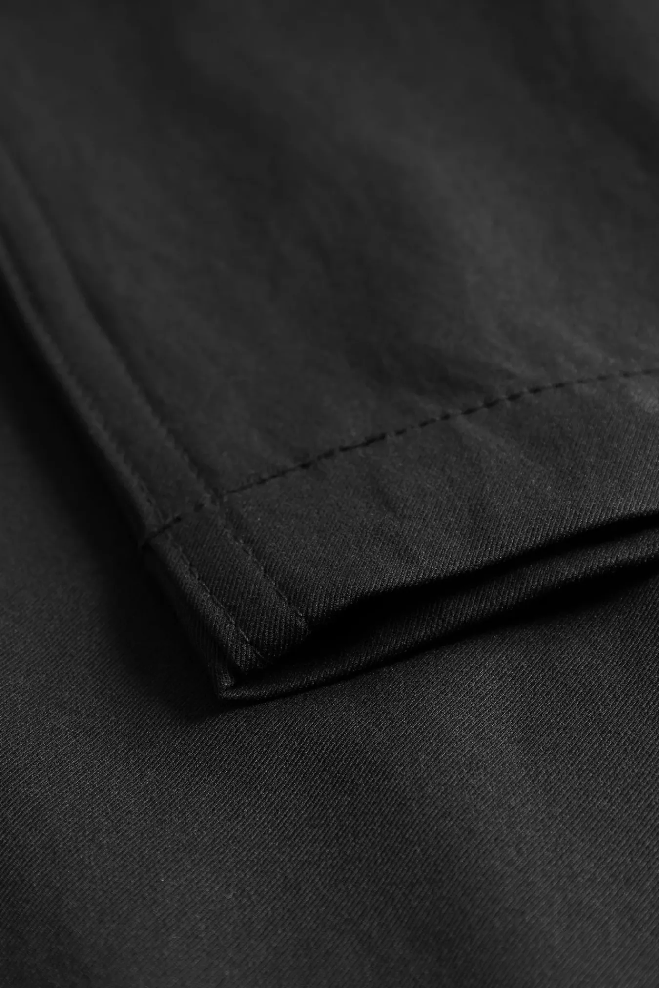 TROUSERS^Norse Projects Ezra Relaxed Solotex Twill Trouser Black
