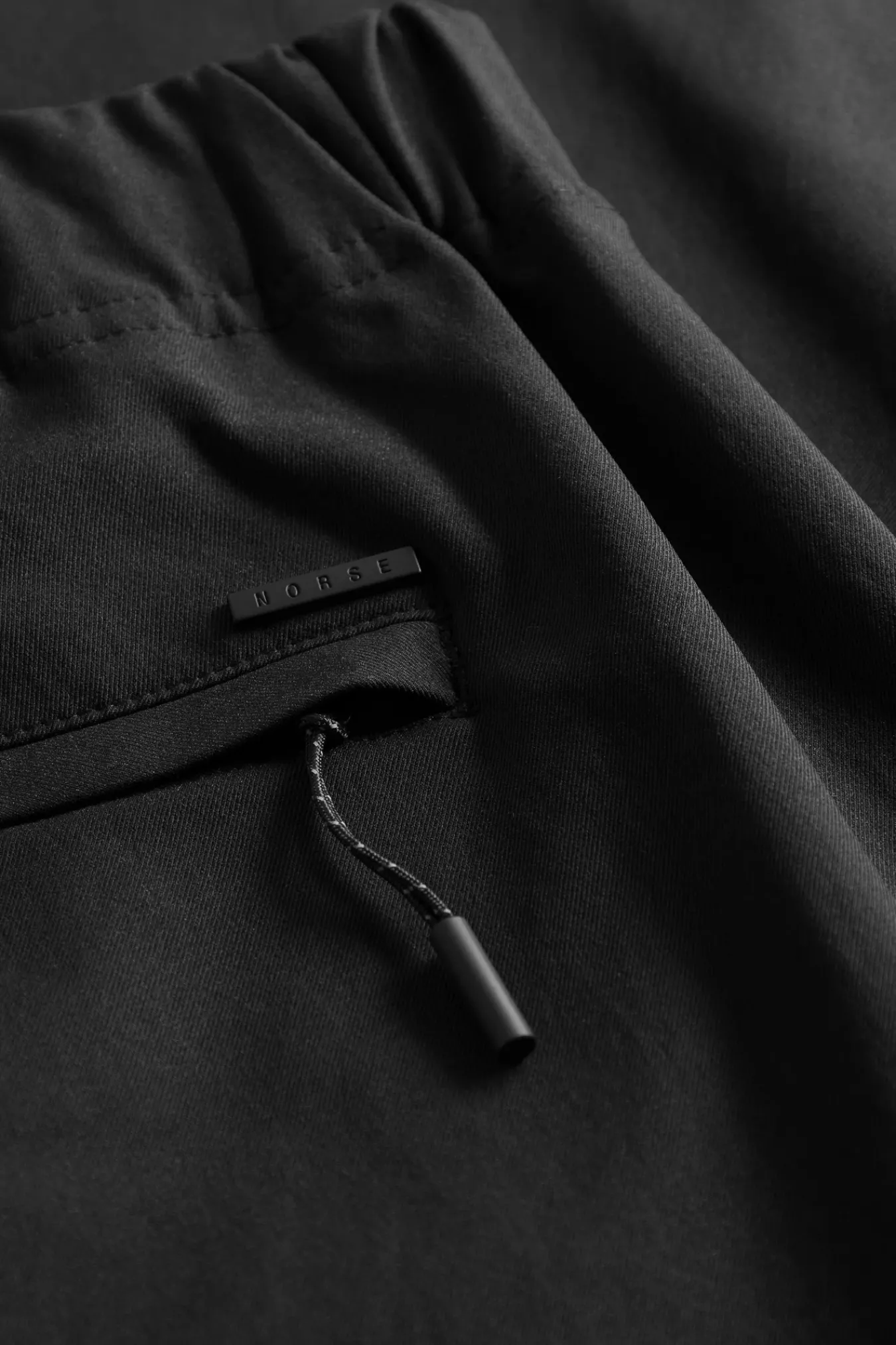 TROUSERS^Norse Projects Ezra Relaxed Solotex Twill Trouser Black