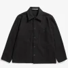 OVERSHIRTS^Norse Projects Folke Wool Overshirt Espresso