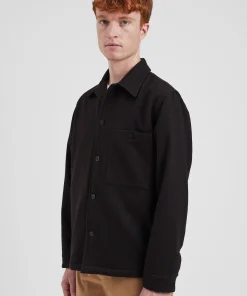 OVERSHIRTS^Norse Projects Folke Wool Overshirt Espresso