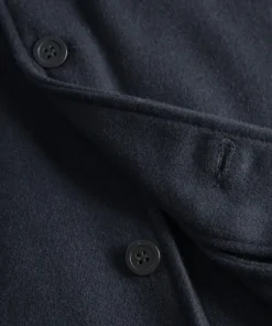 OVERSHIRTS^Norse Projects Folke Wool Overshirt Dark Navy