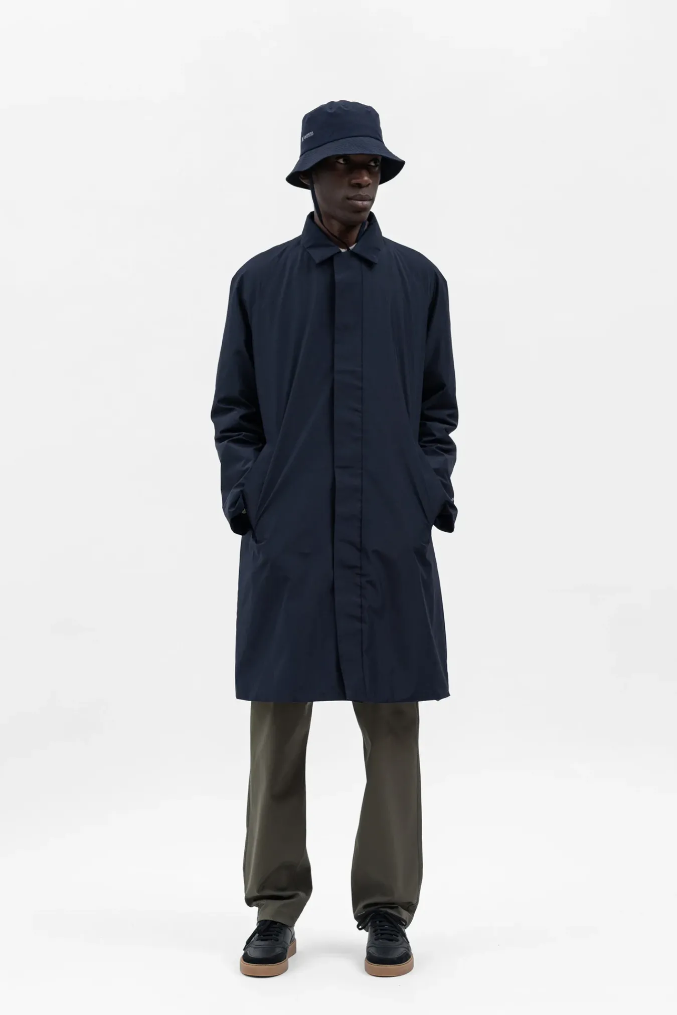 CAPS^Norse Projects Gore-Tex Infinium Bucket Hat Dark Navy