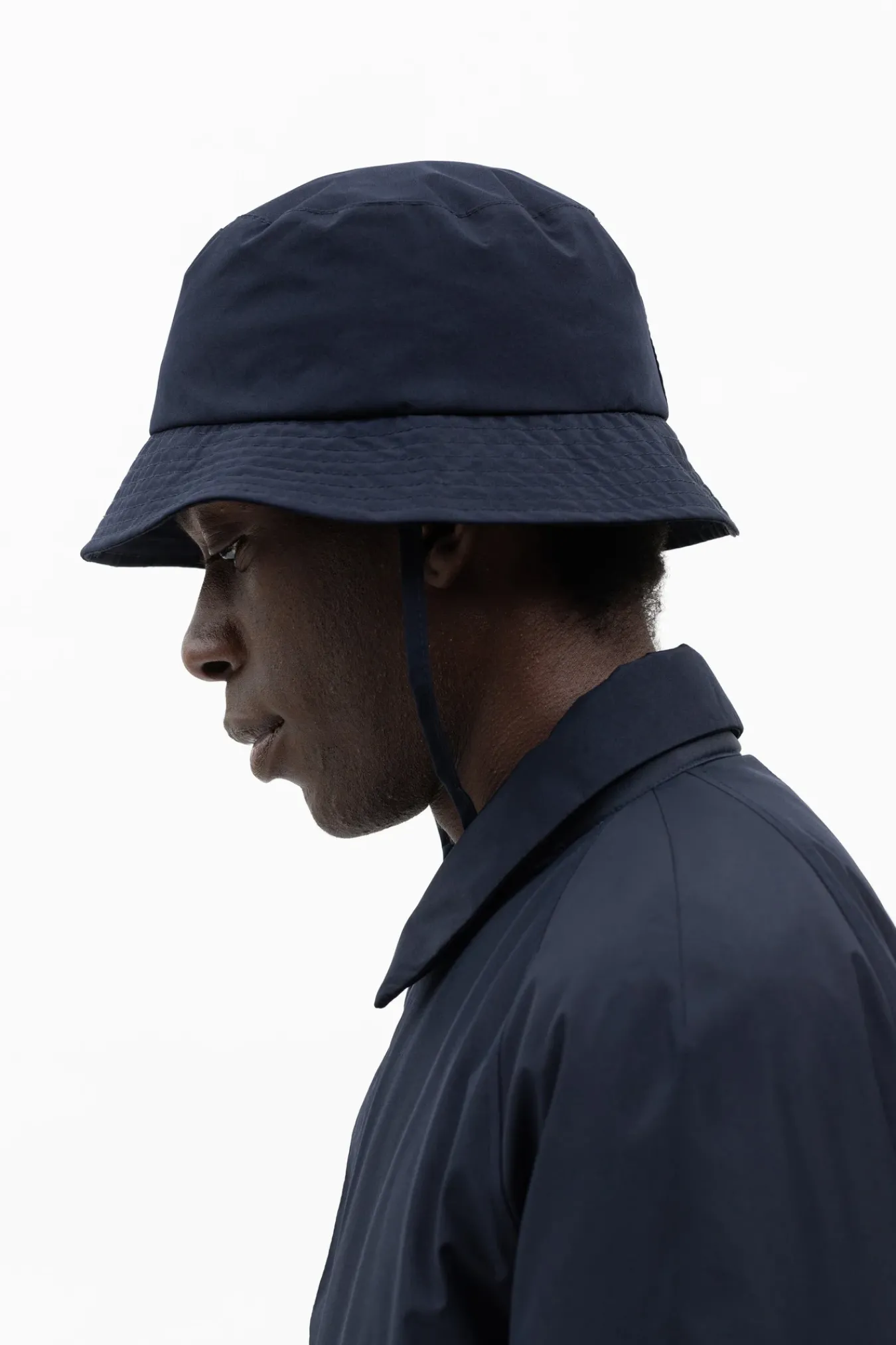 CAPS^Norse Projects Gore-Tex Infinium Bucket Hat Dark Navy