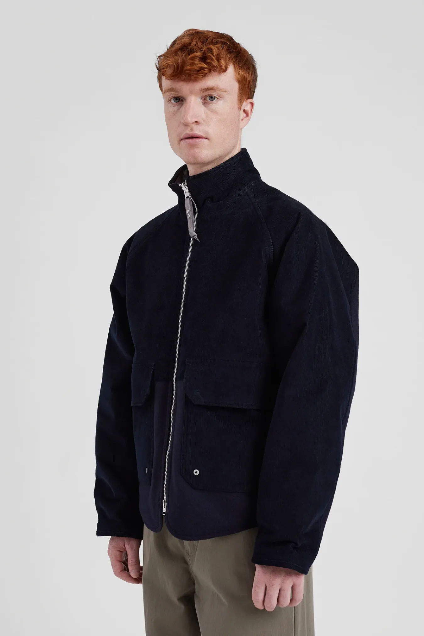 OUTERWEAR^Norse Projects Hakon Solotex Corduroy Dark Navy